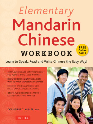 cover image of Elementary Mandarin Chinese Workbook